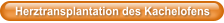 Herztransplantation des Kachelofens